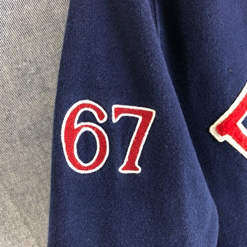Vintage Polo Ralph Lauren Varsity Sweater L Large Long Sleeve Talon Zipper Men's - Picture 8 of 11