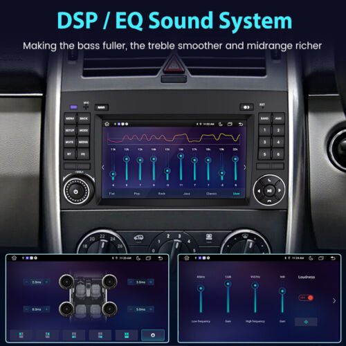 Autoradio Für Mercedes-Benz A/B Klasse/Vito W169 W639 W245 Android 13.0 GPS Navi - Bild 11 von 12