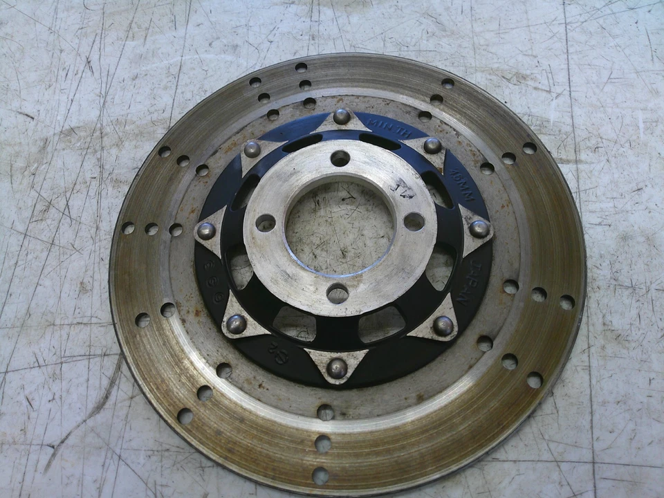 Rotor de disco de freno delantero Kawasaki KZ305 CSR 305 1981-1982 Foto 4 de 4