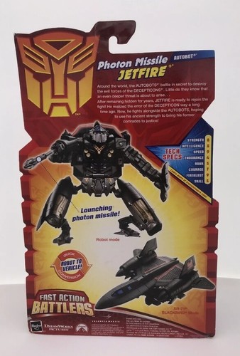 Photon Missile Jetfire Transformers Acción Rápida Battlers La Venganza de los Caídos - Imagen 2 de 3
