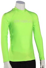 O'Neill Kid's Basic Skins LS Rash Guard - Lime - New