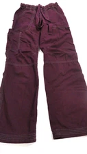 Koi Kathy Peterson Burgundy/Wine Scrub Pants XS Cotton/Poly Blend Carpenter
