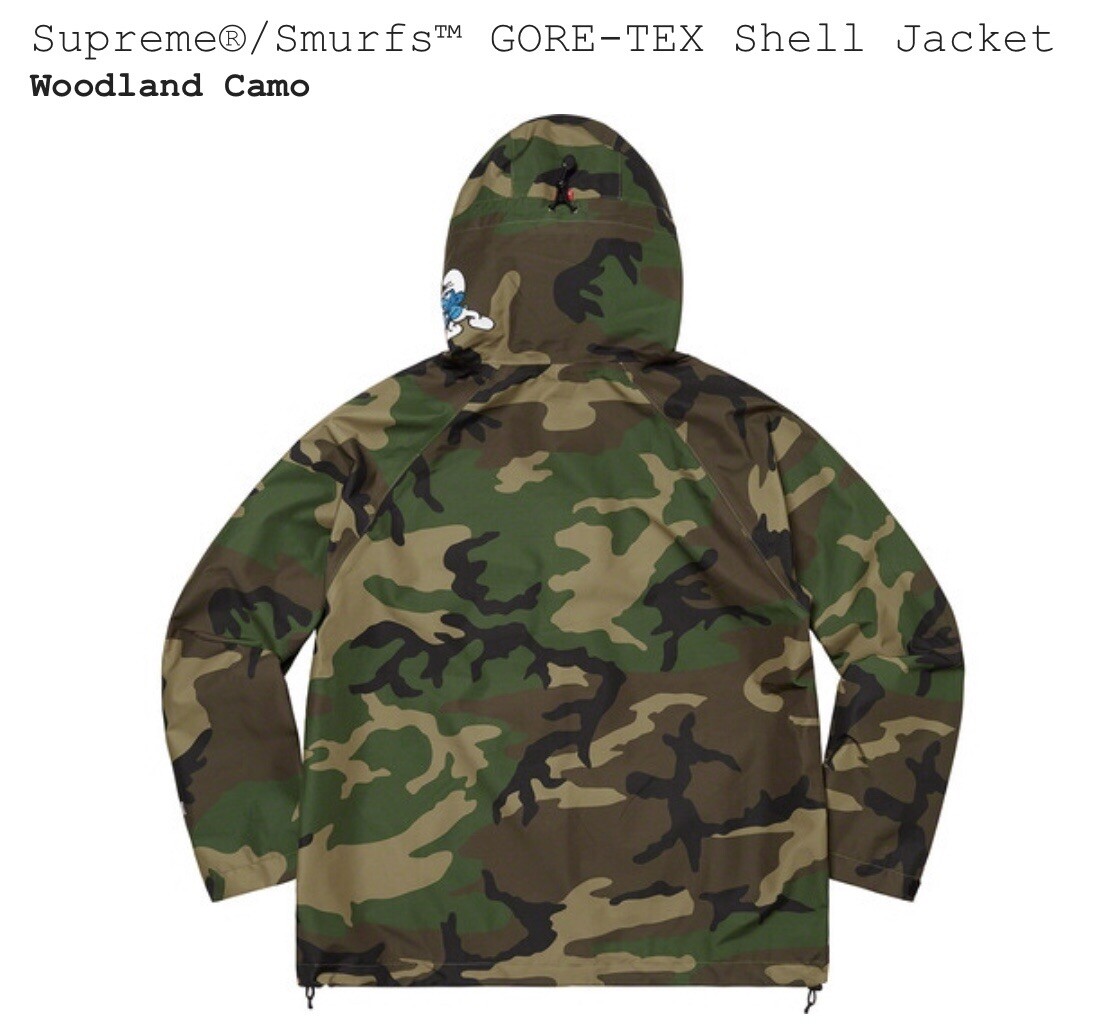 Supreme®/Smurfs™ GORE-TEX Shell Jacket SIZE M sold out | eBay Supreme®/Smurfs™ GORE-TEX Shell Jacket SIZE M sold out | eBay