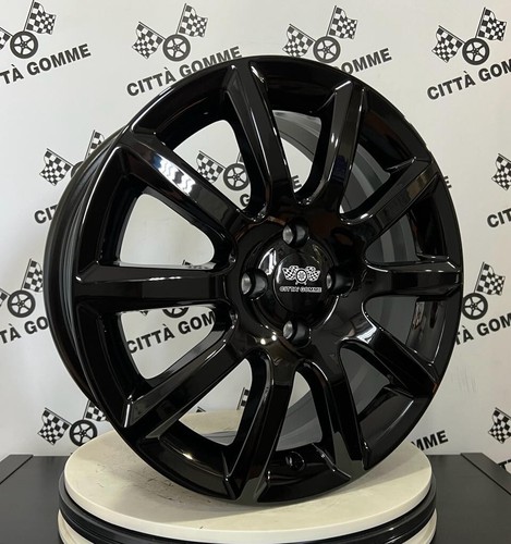 4 Cerchi in lega compatibili Peugeot 1007 2008 207 208 307 308 5008 da 15" BLACK - Imagen 5 de 9