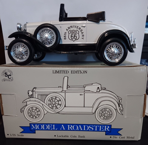 Vintage Liberty Classics 66th Anniversary Modell A Roadster Fahrzeug Bank NEU - Bild 6 von 6