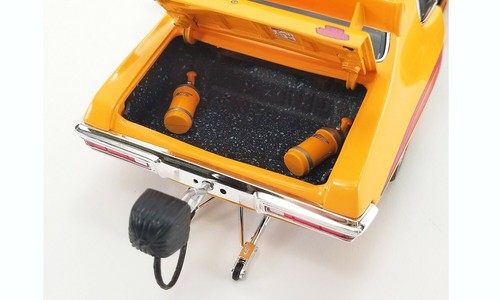 1970 PONTIAC GTO JUDGE DRAG OUTLAWS ORBIT ORANGE 1/18 DIECAST CAR ACME A1801215 - Picture 5 of 6