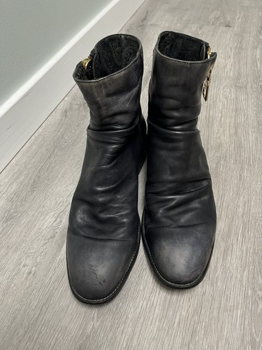 $1498 John Varvatos Collection Richards Wide Zip Sharpei Boot 9.5 - Picture 10 of 17