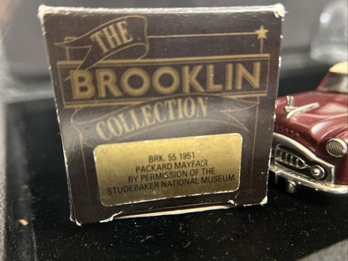 Brooklyn Collection BRK. 55 Scale 1/43 (1951) Packard Mayfair NIB - Picture 9 of 13