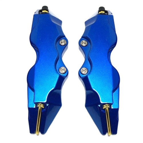 1 par de cubiertas protectoras pinza freno disco coche 3D opciones 4 colores izquierda y derecha - Imagen 8 de 14