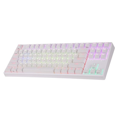 ABKO Hacker Electro-Capacitive KN01 Keyboard RGB PBT 45G/55G Black/White - Picture 14 of 20