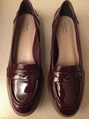 griffin milly patent loafers