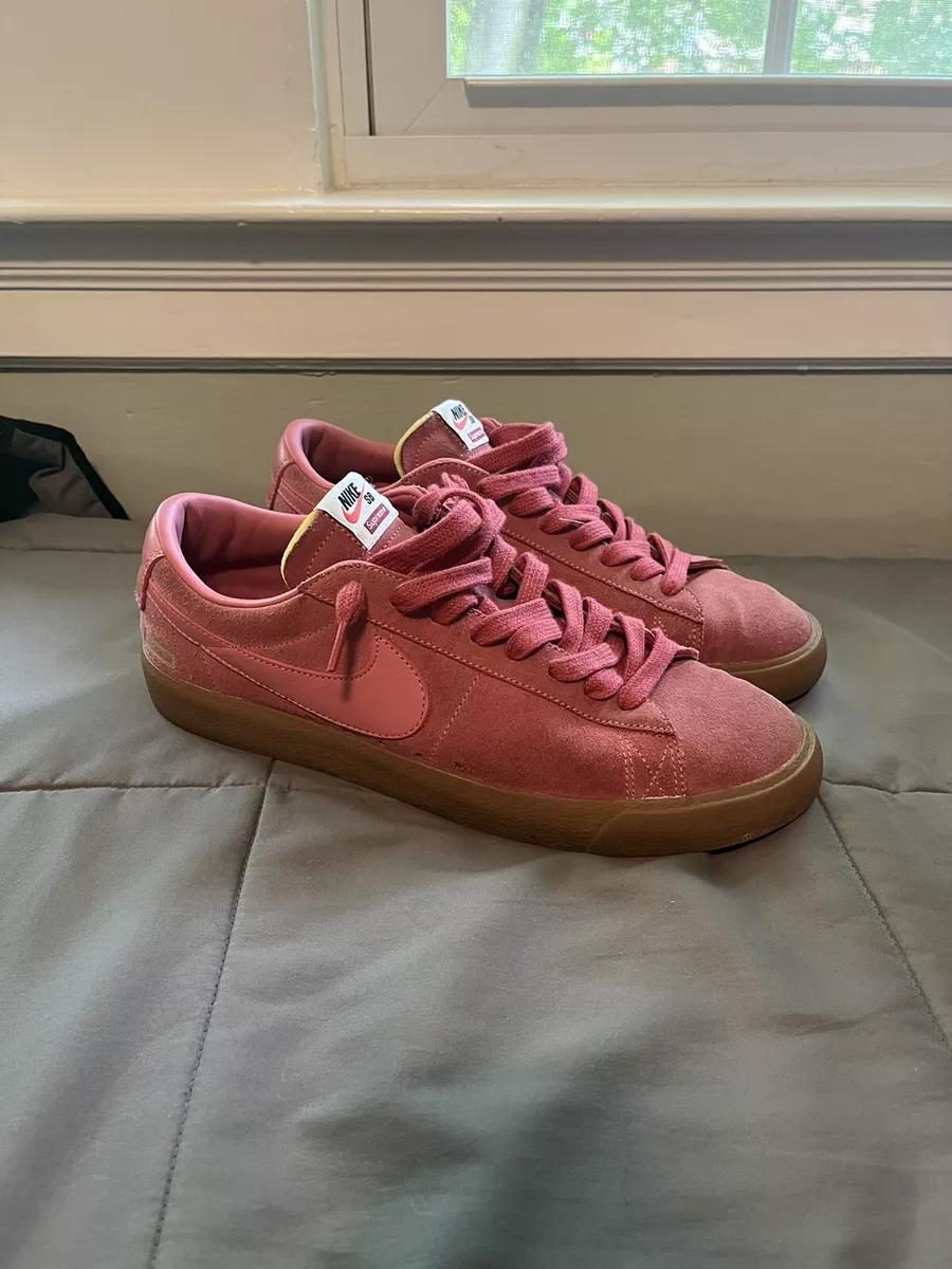 NIKE SUPREME X SB BLAZER LOW GT DESERT BLOOM 716890-669 SIZE 11 | eBay