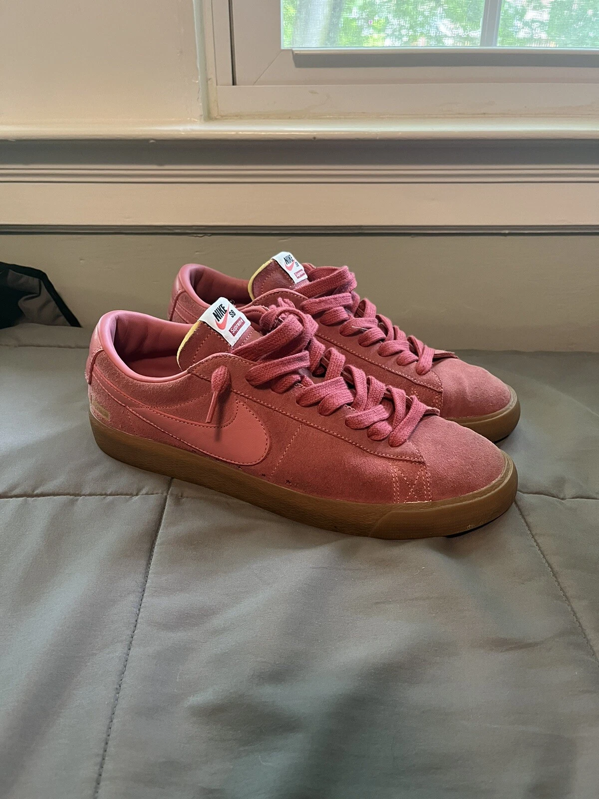 NIKE SUPREME X SB BLAZER LOW GT DESERT BLOOM 716890 669 TAILLE 11