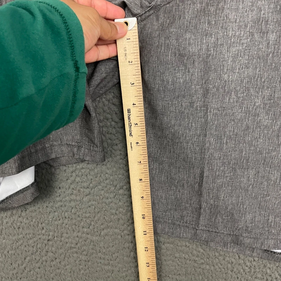 Da Hui Hybrid Shorts Mens Size 38 Gray Drawstring Surfer Beach Casual Dad - Image 4 of 4