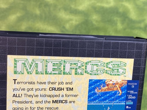 Mercs Sega Genesis No Manual. Game & Case. Tested And Working !!!!!!!!!!!!!!!!!! - Picture 8 of 19