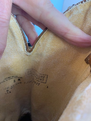 Code West Vintage Caramel Patina Embroidered Leather Cowgirl Boots USA SZ 8M EUC - Picture 13 of 13