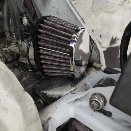 55mm Air Filter ATV Motorbike Carburetor Pod Cleaner Elliptical Intake - Picture 9 of 11