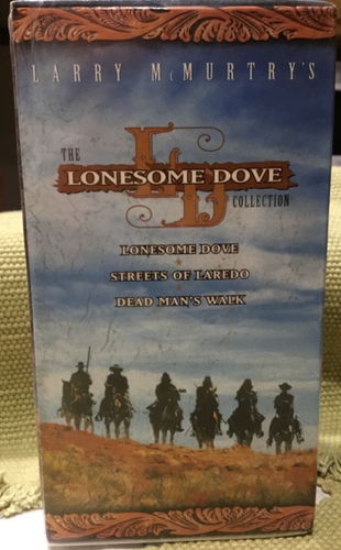The Lonesome Dove Collection (VHS, 3-Tape Set) NEW IN ORIGINAL SEALED PACK - Picture 2 of 6