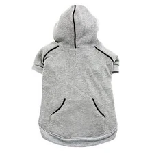 Doggie Design Sport Dog Hoodie - Glacier Gray, XXXL - CLOSEOUT !