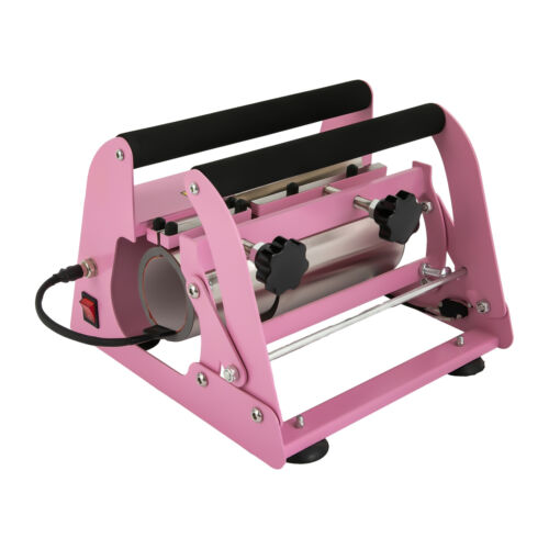 500W Auto Tasse Becher Presse Hitze Maschine Becher Hitze Presse Maschine Rosa NEU - Bild 6 von 23
