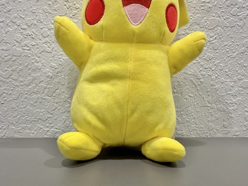 Pokemon 9 Zoll Happy Pikachu Cord Plüschtier 2022 Spiel Freak Nintendo - Bild 5 von 13