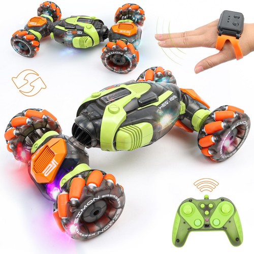 Gesture Sensing RC Stunt Car - Remote & Hand-Controlled Drift Toy for Kids Ag...