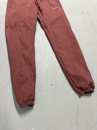 The Crate NY Mens Sweatpants Joggers Small Red New York Embroidered USA Made - Imagen 3 de 9