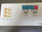 GB STAMPS RARE FIRST DAY COVER MACHIN COIL STRIP DEFINITIVES REF NUMBER 6147