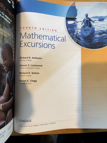 Mathematical Excursions, Hardcover, 4th Edition - Picture 2 of 2