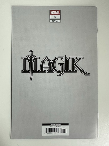Magik #1 2nd Print J. Scott Campbell 1:25 Virgin Ratio Variant NM 9.4 Marvel - Picture 2 of 2