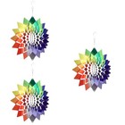  3 PCS Metal Wind Chimes Ornaments Garden Decorative Bells for outside