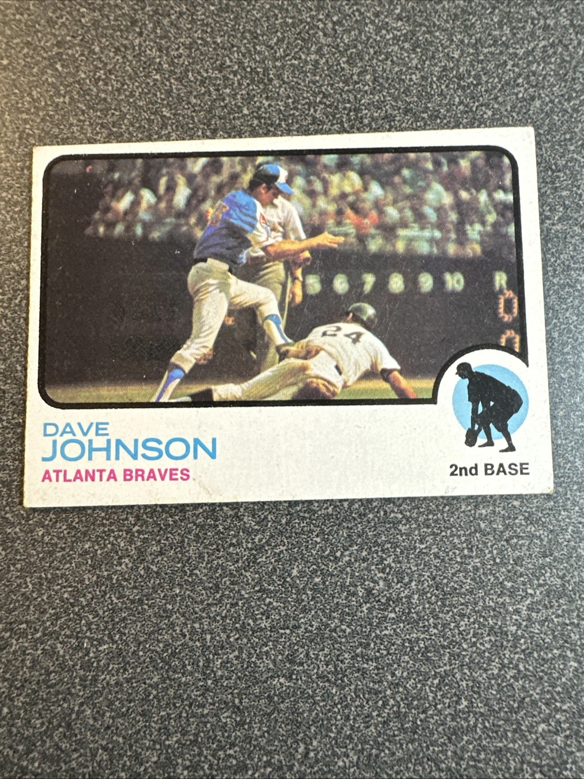 Dave Johnson trading card