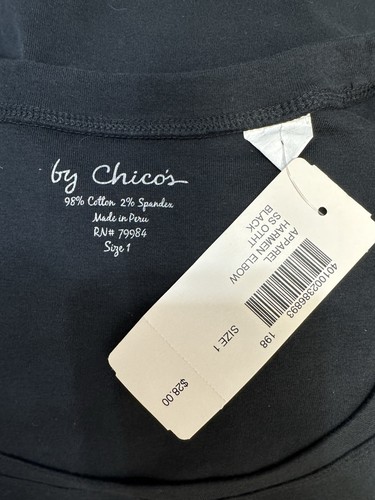 Camiseta Chicos Harmen Codo Negra Cuello Redondo Talla 1 = S = 8/10 - Nueva con Etiquetas - Imagen 5 de 5