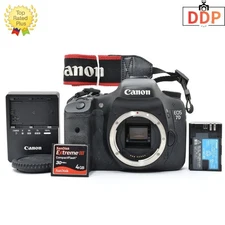 [NEAR MINT] Canon EOS 7D 18.0MP Digital SLR Camera Black Body Only From JAPAN