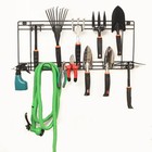 St Helens Wall-Mounted 2-Tier Tool Rack – Holds 11 Garden & DIY Tools