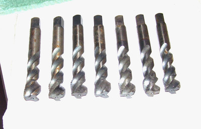 LOT OF 7, GREENFIELD EM-SS 5/8-18NF GH3  spiral flutes Premium tap HSS-E, JAPAN