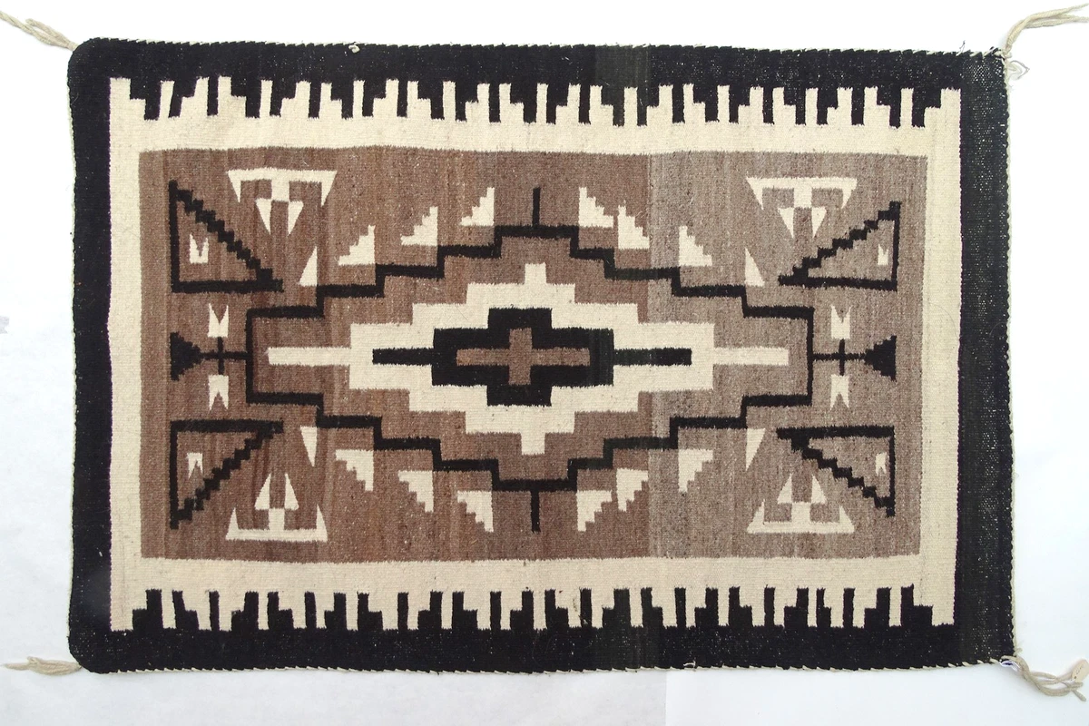 纳瓦霍毛毯印第安纳纳瓦霍地毯、纺织品(1935-现在) | eBay