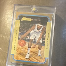 Bowman 2003-04 Rookies & Stars Carmelo Anthony #140 Denver Nuggets Rookie
