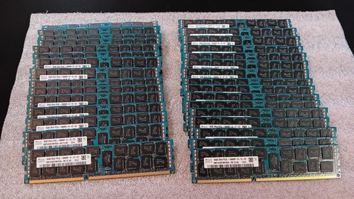 Lot of 32x16GB 512GB SKhynix HMT42GR7MFR4A-H9 2Rx4 PC3L-10600R Server Memory