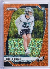 2024 Panini Prizm - Cooper DeJean #321 Orange Disco Prizm (RC) Eagles