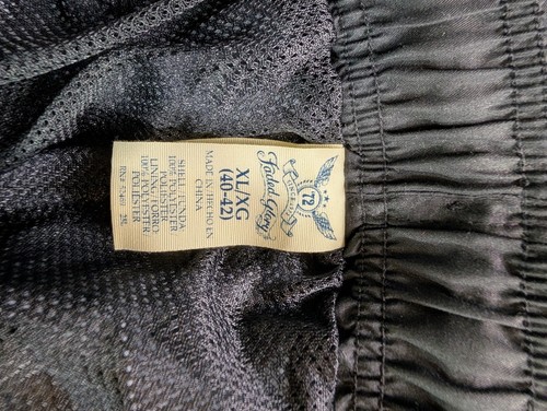 Faded Glory Mid Thigh Black Shorts Men’s Size XL 40/42 Polyester With Tags - Picture 5 of 10