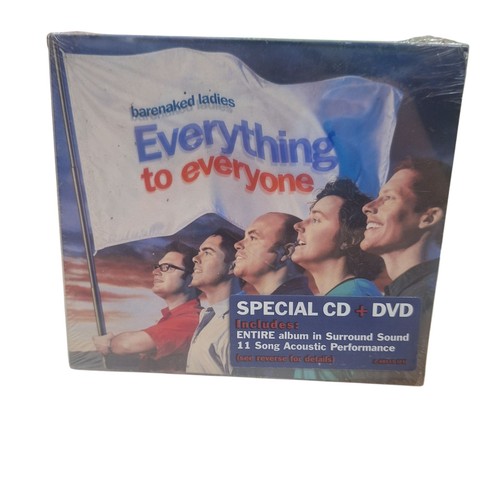Barenaked Ladies CD DVD Audio  Everything To Everyone Album New Sealed - Foto 1 di 5
