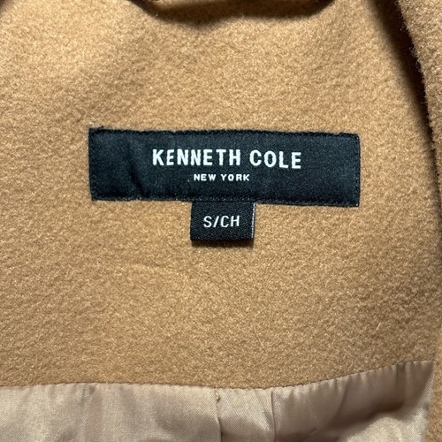 Kenneth Cole New York Damen Pea Mantel Camel Taschen Knopfleiste Größe Small - Bild 6 von 7