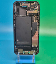 iPhone 15 Black Mid Frame Housing Replacement With Small Parts - Grade B
