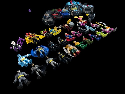 ENORME Imaginext DC Marvel Friends Superhéroes Batman Figuras y Juego LOTE - Imagen 5 de 15