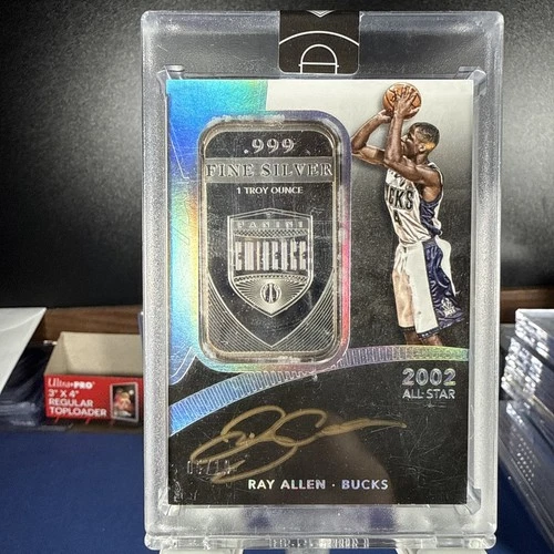 Ray Allen 2014-15 Eminence All-Star Silver Bar Auto Card AS-RA1 /10
