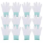  10 Pairs Schutzhandschuhe Nicht-Skid-Handschuhe Arbeitshandschuhe