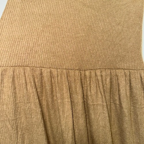 Women's Universal Thread Ribbed Tank Dress Brown Size XS Maxi Tan NEW NWT scoop - Picture 7 of 12