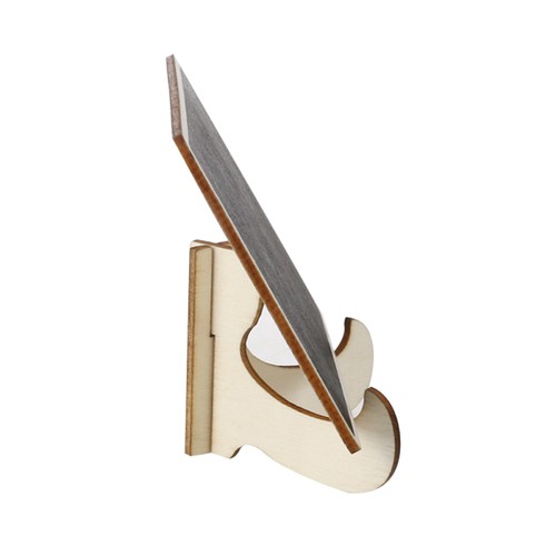 Miniature Blackboard Stand Wood Freestanding Chalkboard Easel Sign - Picture 3 of 8