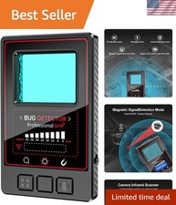 2025 Hidden Camera Detector with Night Vision  8-Level Sensitivity, Anti-Spy